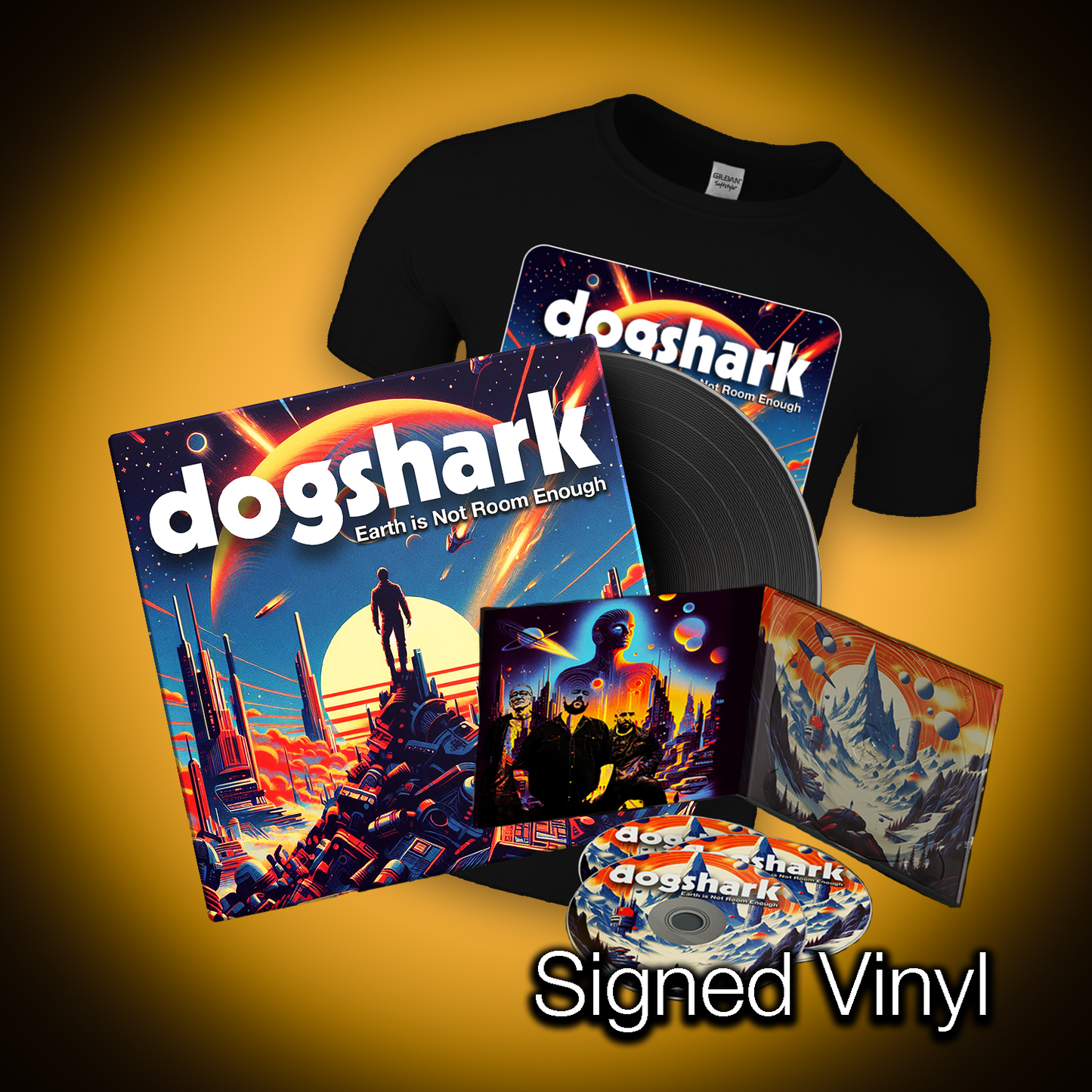 Earth is Not Room Enough ULTRA DELUXE Vinyl Package