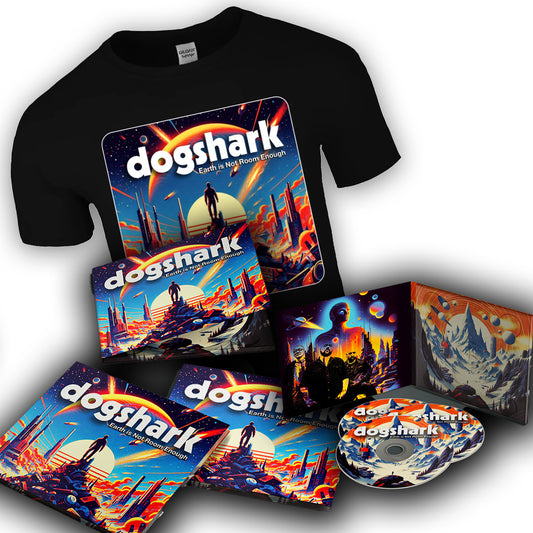 Dogshark Earth is Not Room Enough Deluxe Package T-Shirt + CD