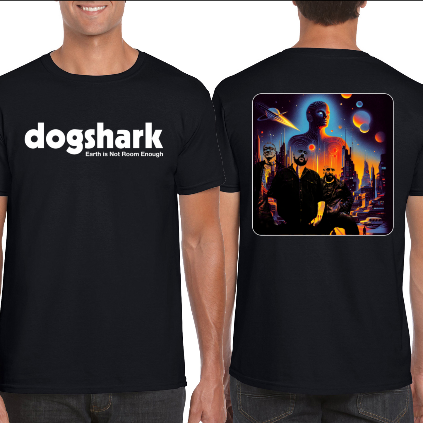 Dogshark Alternative Album Art Unisex T-Shirt