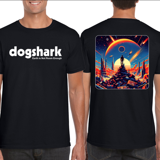 Dogshark Earth is Not Room Enough Album Art Alternate Unisex T-Shirt