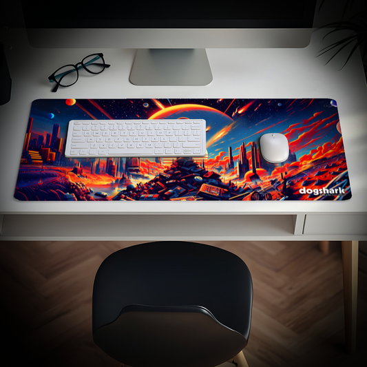 Dogshark - Earth is Not Room Enough Cover Art Gaming Mat