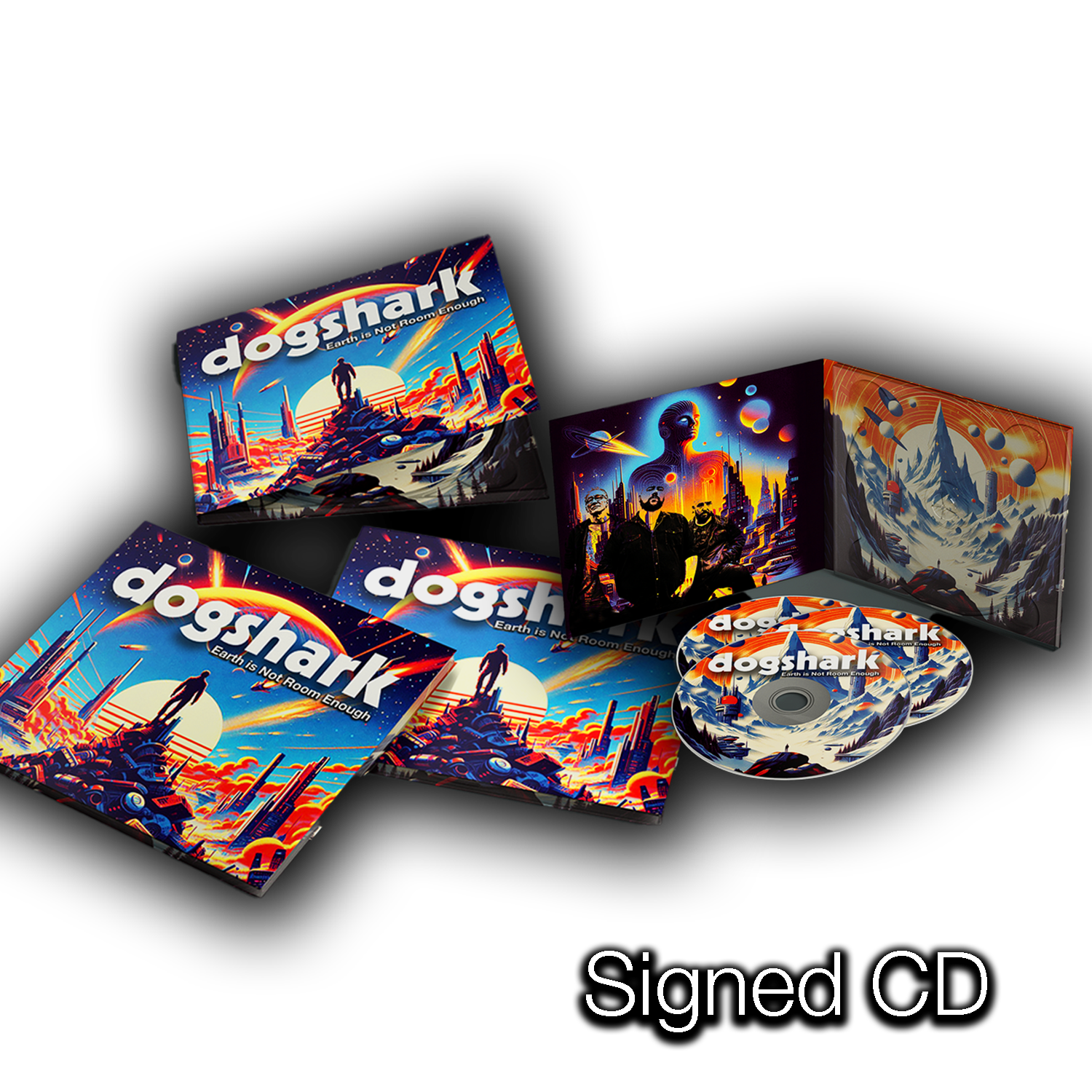 Earth is Not Room Enough SIGNED CD