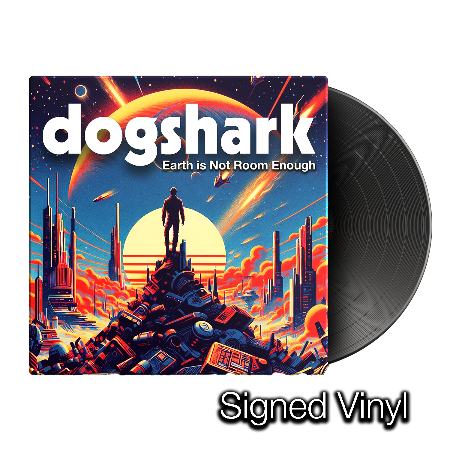 Earth is Not Room Enough SIGNED 12" Vinyl