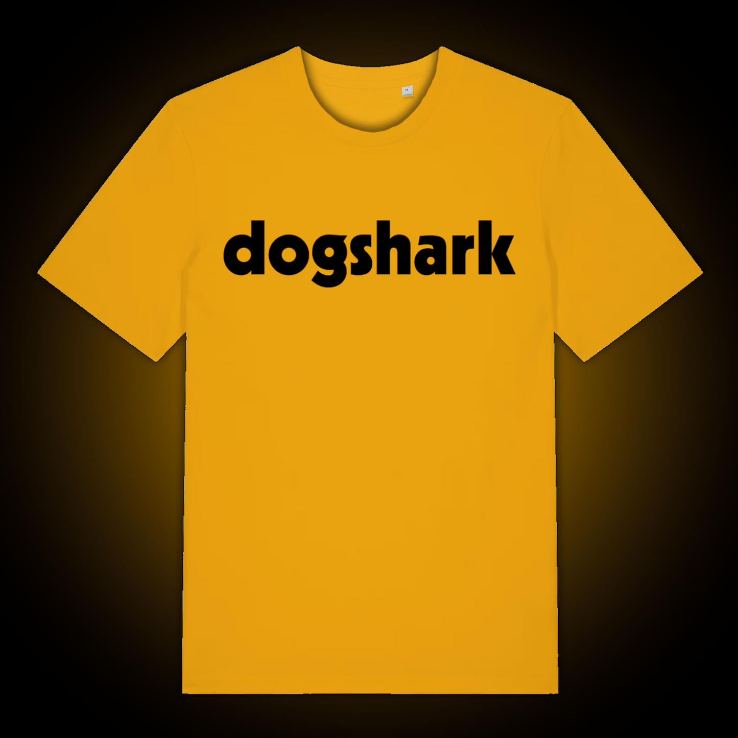Dogshark Logo Premium T-Shirt - Spectra Yellow / Black