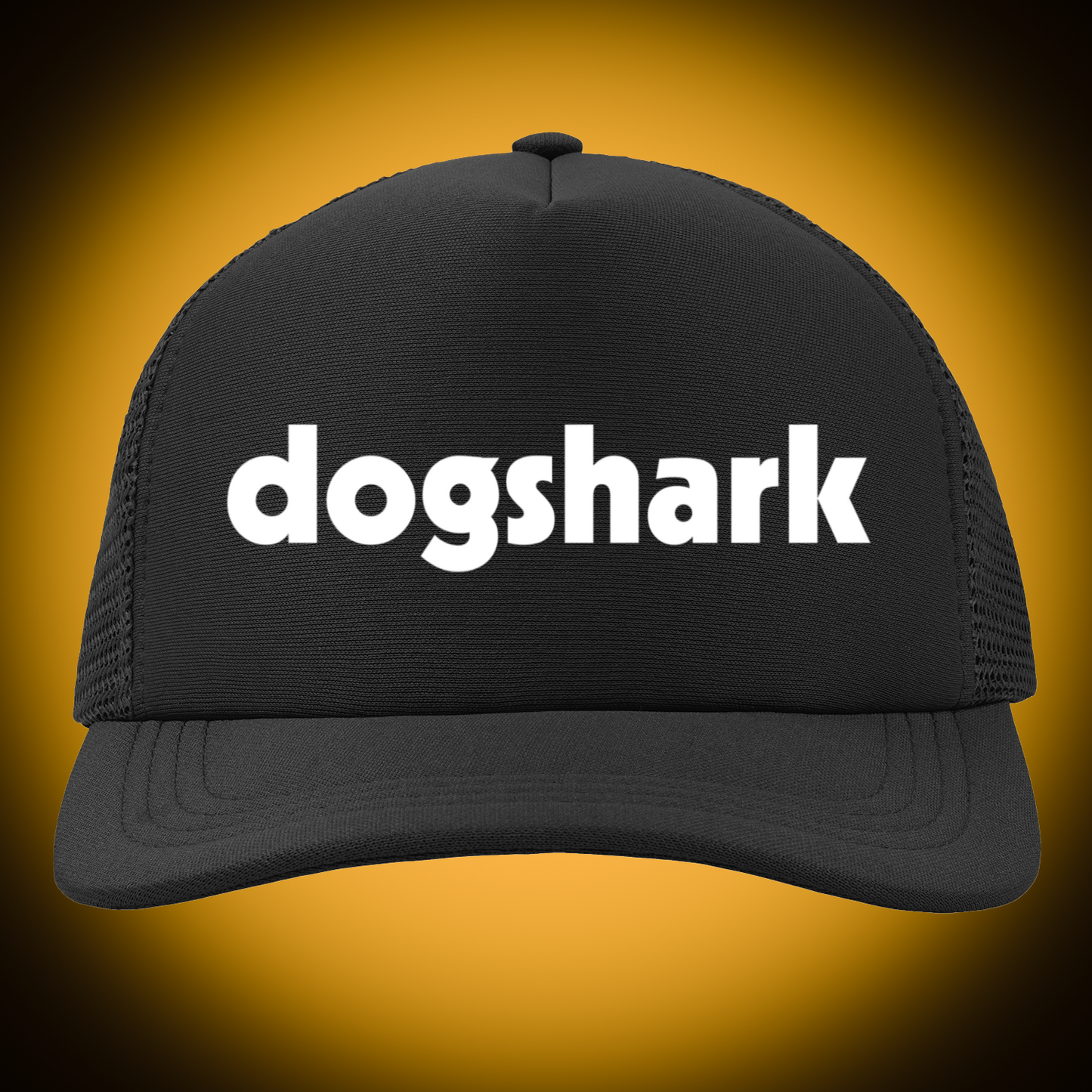 Dogshark Logo - Trucker Cap - Black