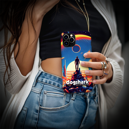 Dogshark - Earth is Not Room Enough Slim Phone Case