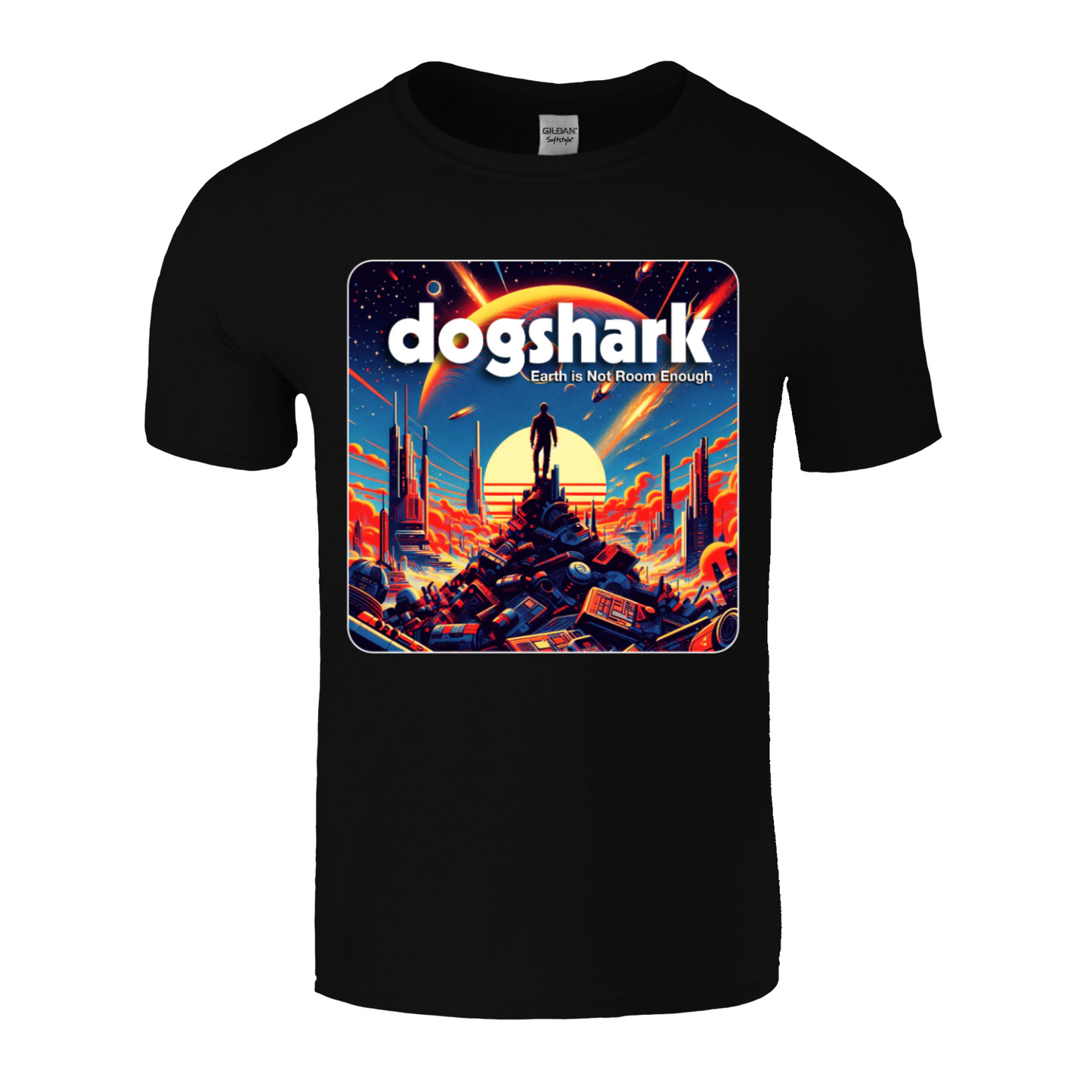 Dogshark Earth is Not Room Enough Deluxe Package T-Shirt + CD