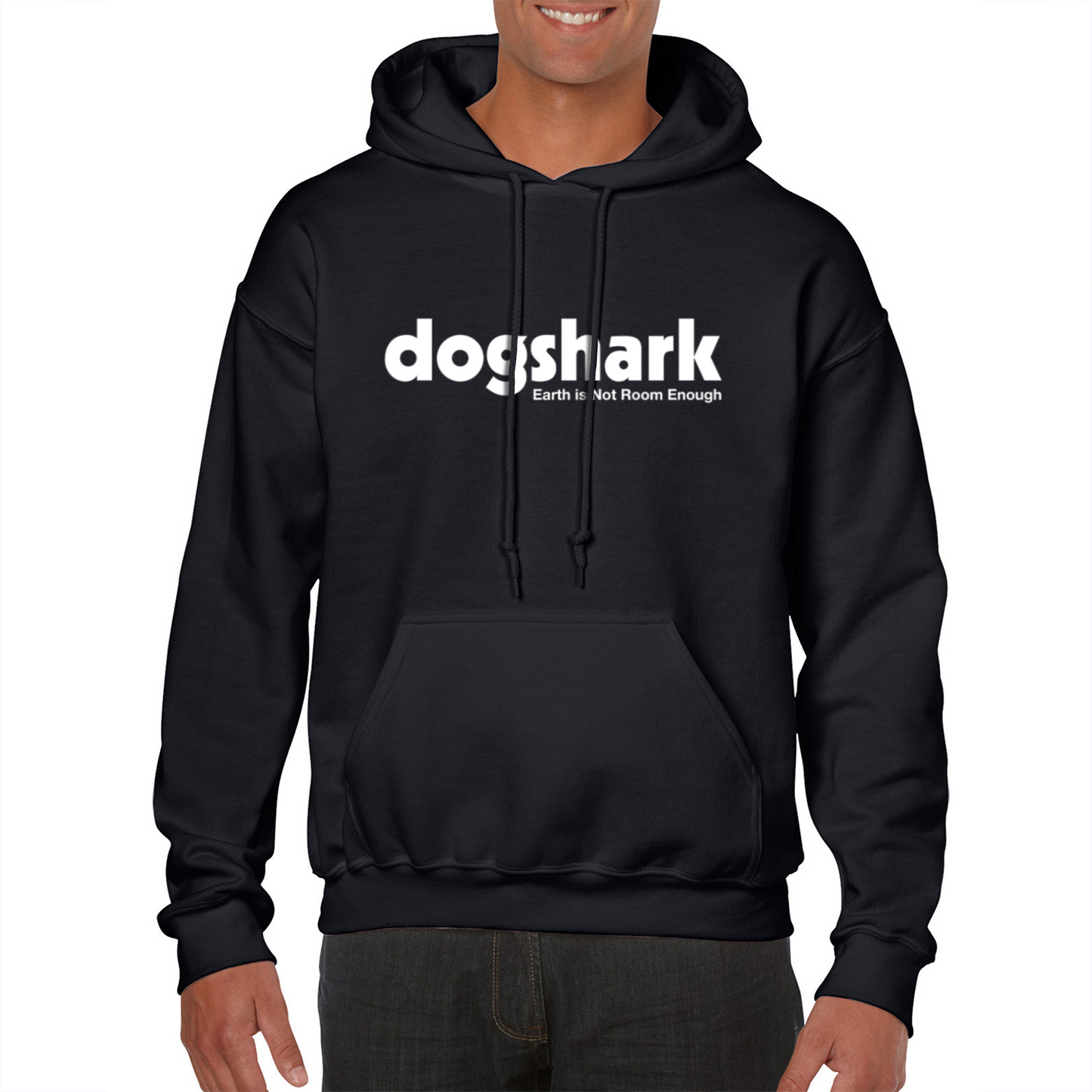 Dogshark Earth is Not Room Enough Alternate Art Unisex Hoodie