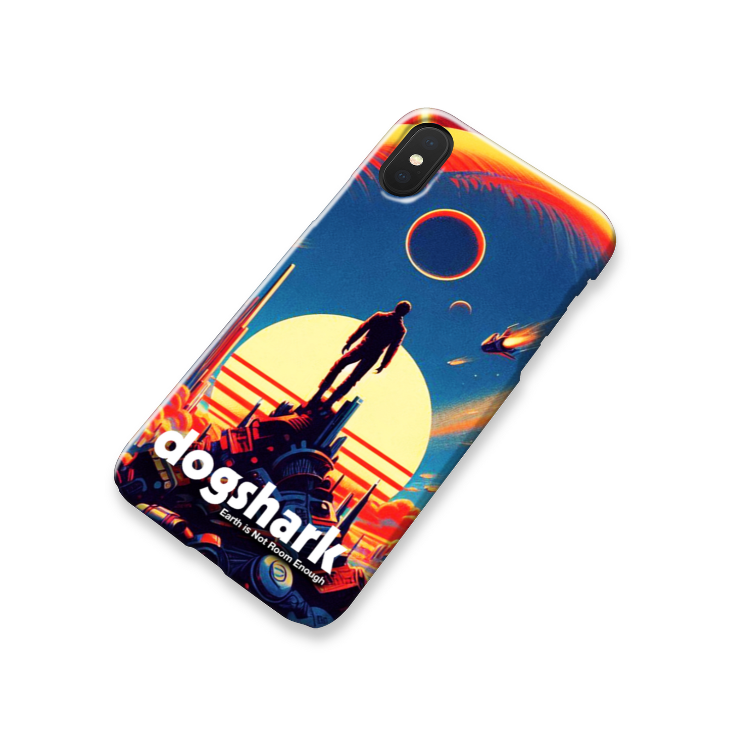 Dogshark - Earth is Not Room Enough Slim Phone Case