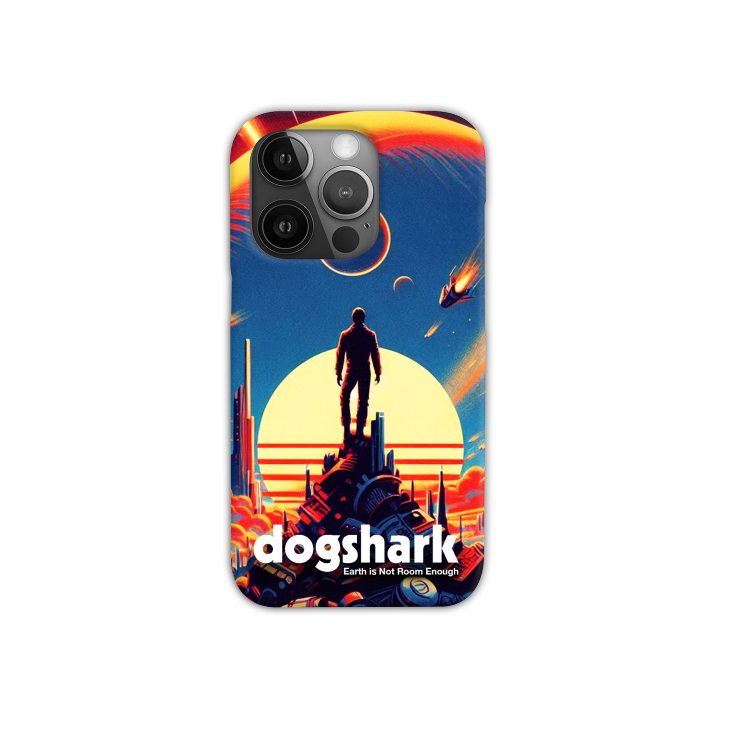 Dogshark - Earth is Not Room Enough Slim Phone Case