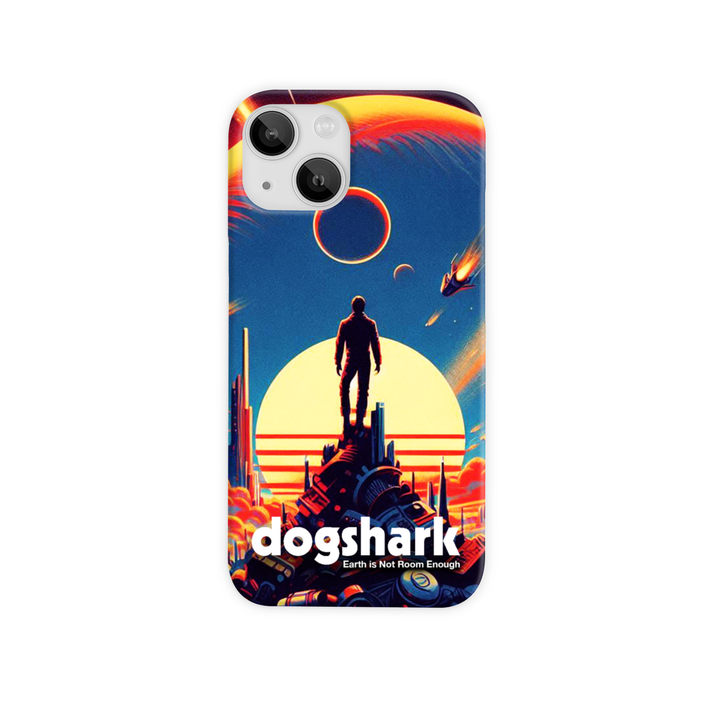 Dogshark - Earth is Not Room Enough Slim Phone Case