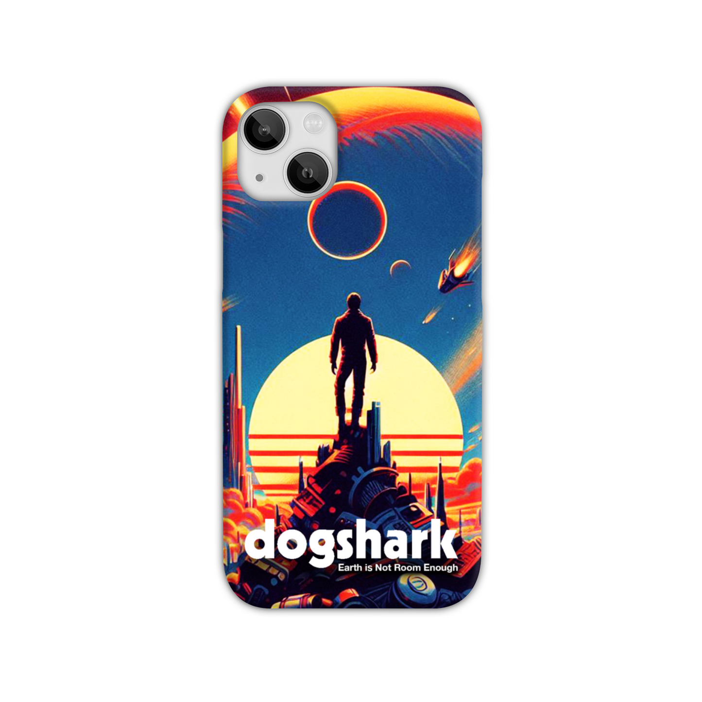 Dogshark - Earth is Not Room Enough Slim Phone Case