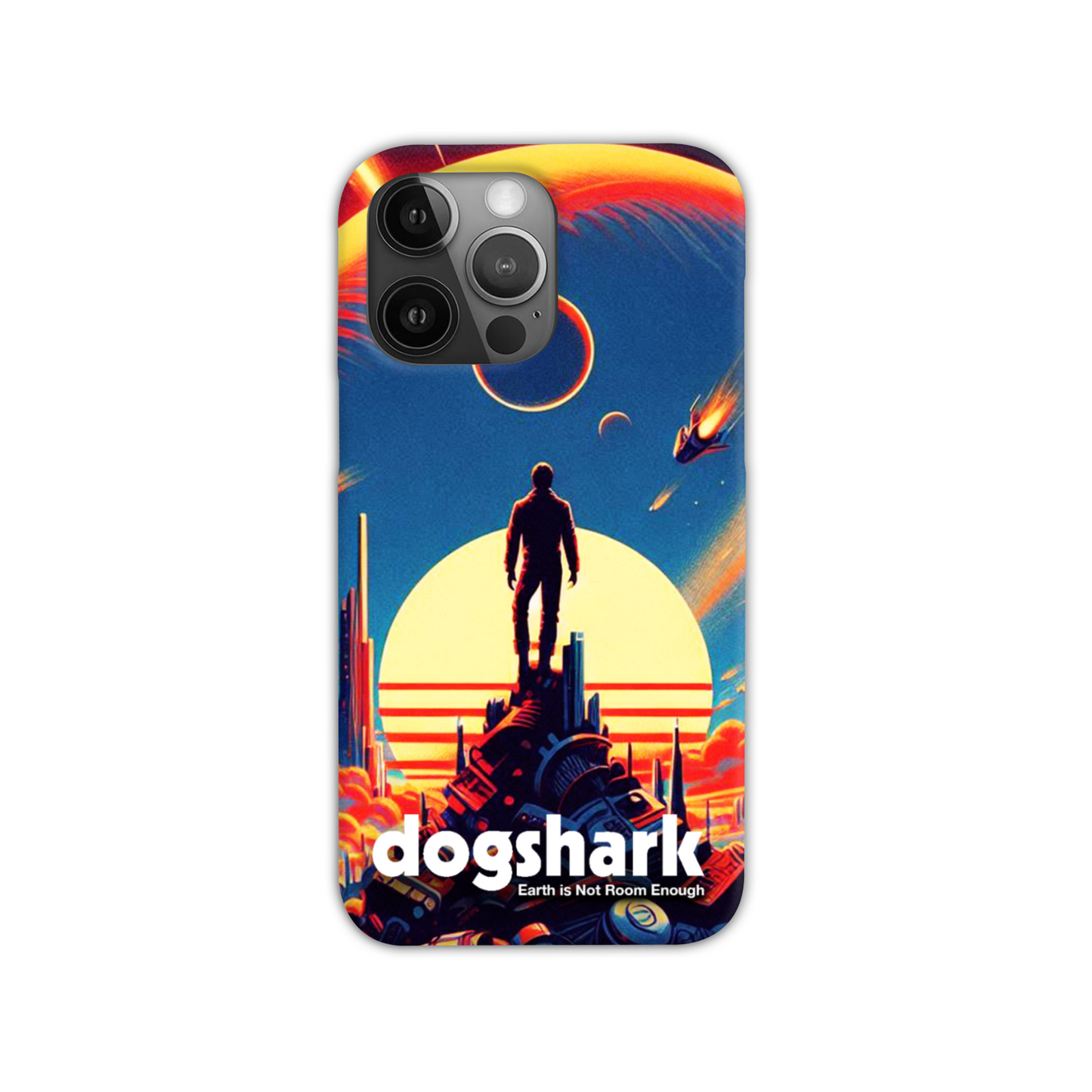 Dogshark - Earth is Not Room Enough Slim Phone Case