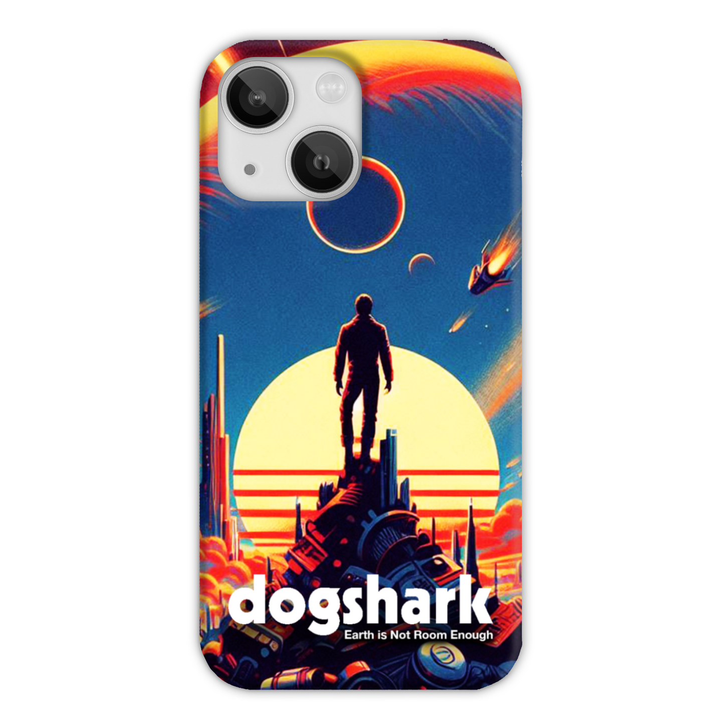 Dogshark - Earth is Not Room Enough Slim Phone Case