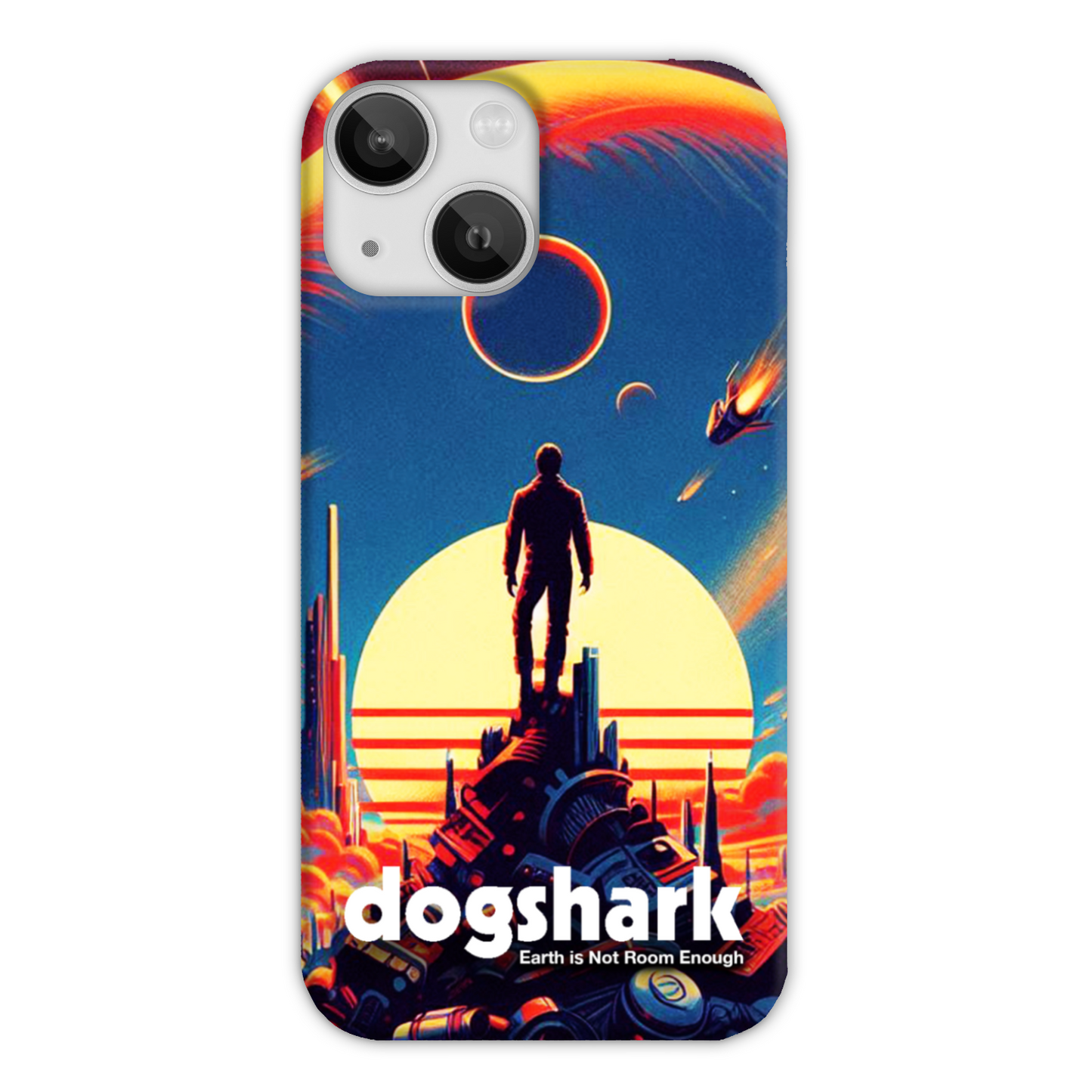 Dogshark - Earth is Not Room Enough Slim Phone Case