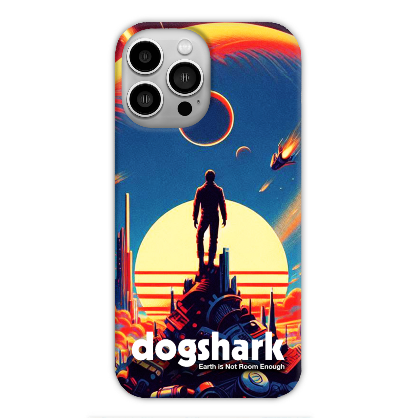 Dogshark - Earth is Not Room Enough Slim Phone Case