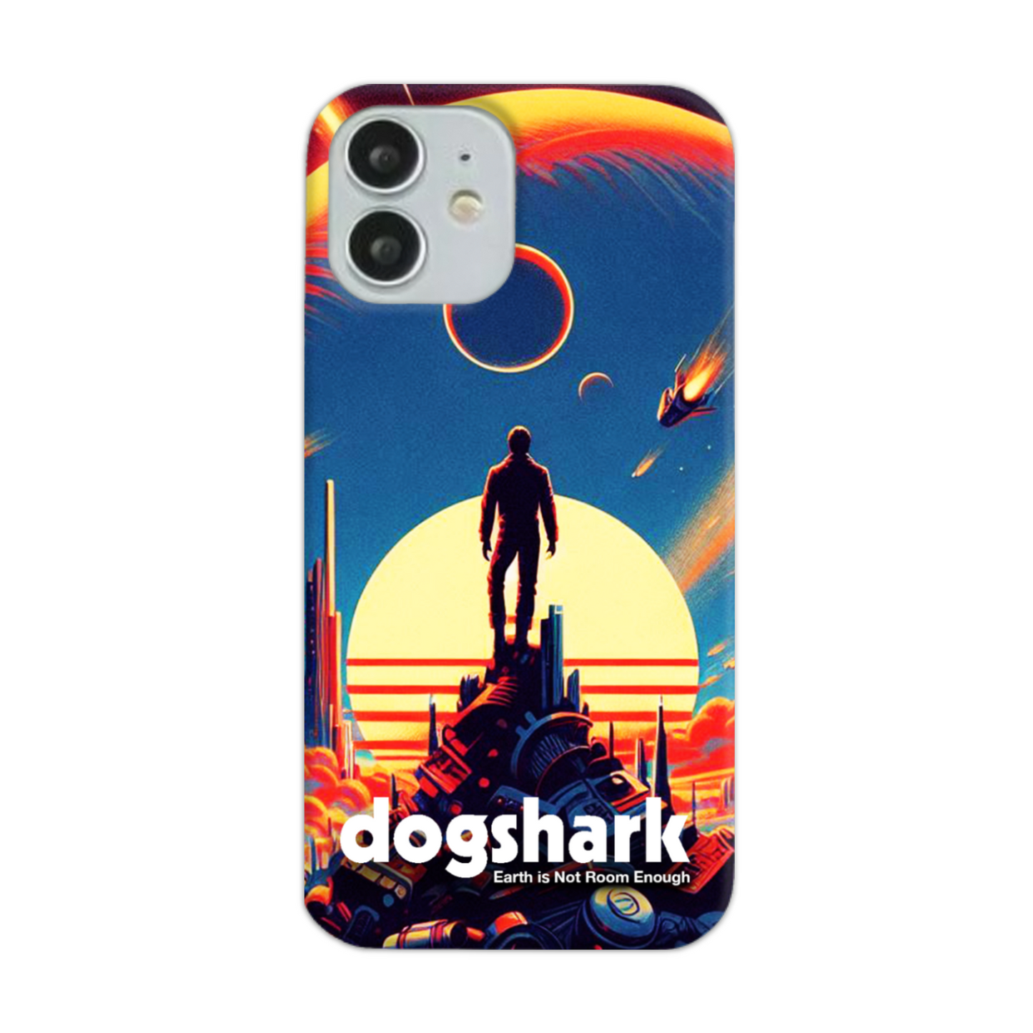 Dogshark - Earth is Not Room Enough Slim Phone Case