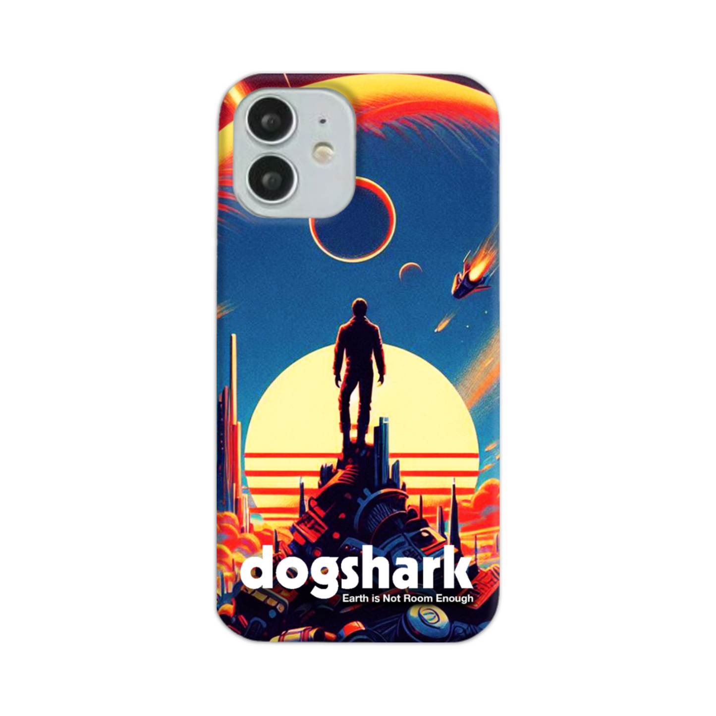 Dogshark - Earth is Not Room Enough Slim Phone Case