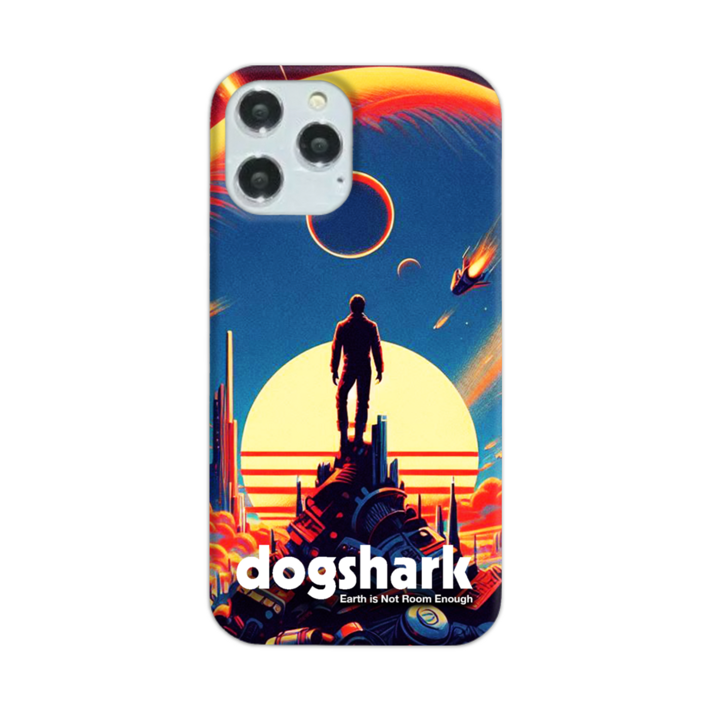 Dogshark - Earth is Not Room Enough Slim Phone Case