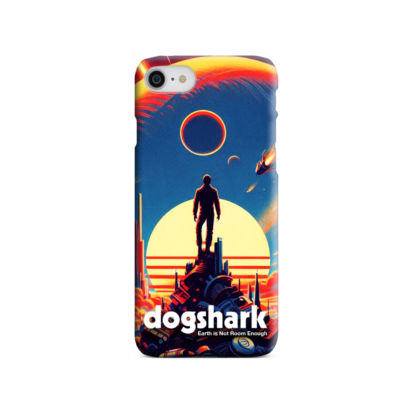 Dogshark - Earth is Not Room Enough Slim Phone Case