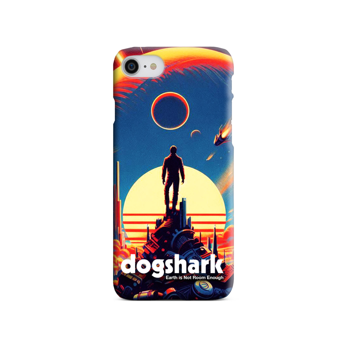 Dogshark - Earth is Not Room Enough Slim Phone Case