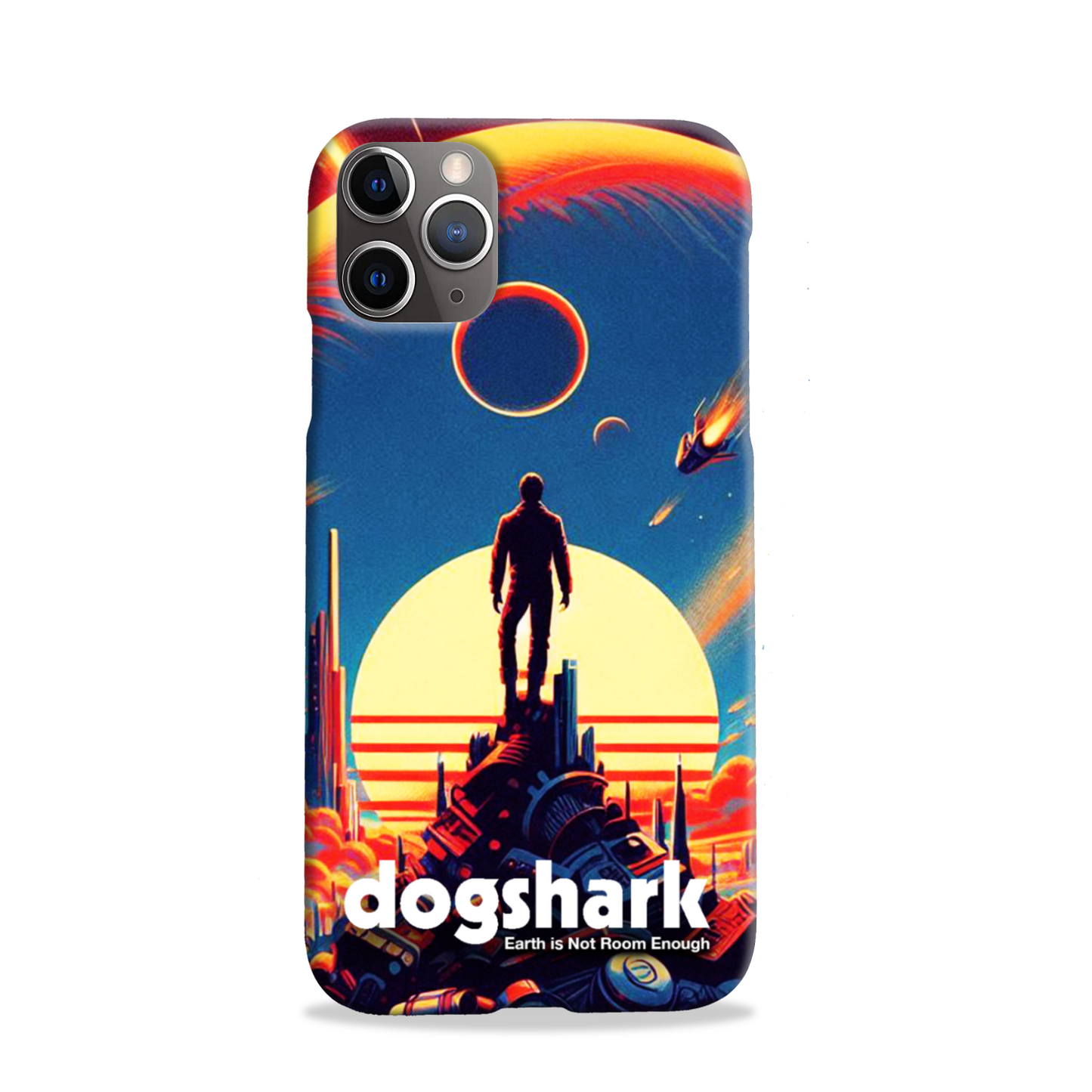 Dogshark - Earth is Not Room Enough Slim Phone Case