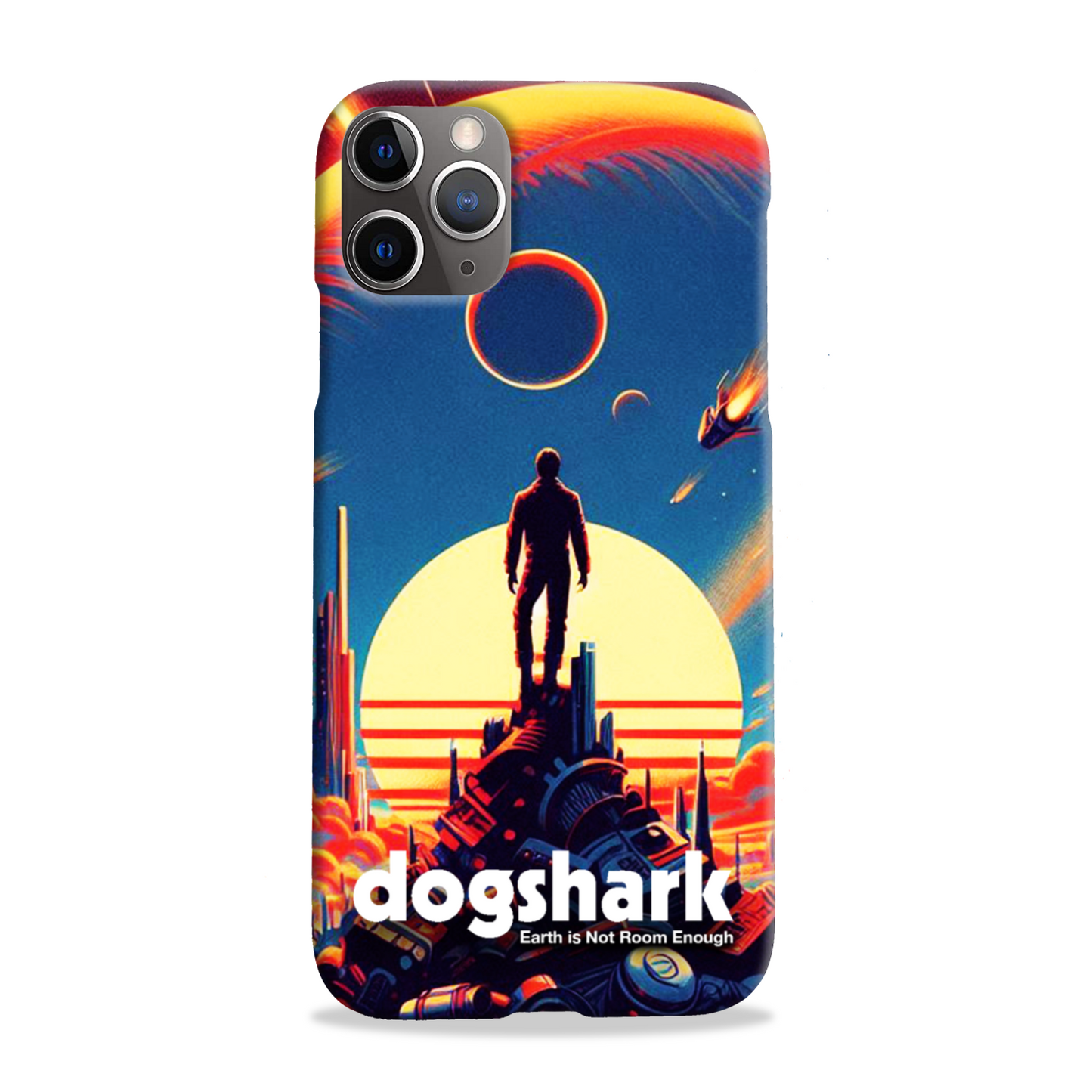 Dogshark - Earth is Not Room Enough Slim Phone Case