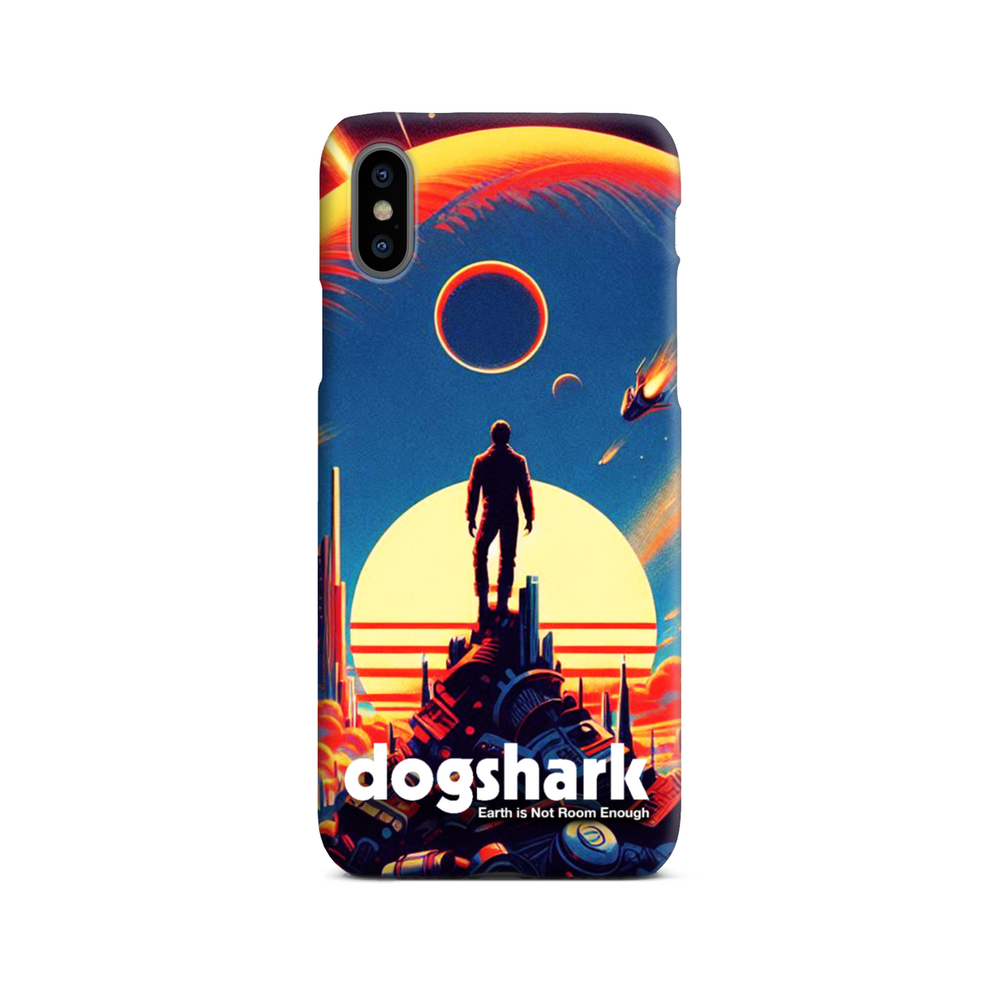 Dogshark - Earth is Not Room Enough Slim Phone Case