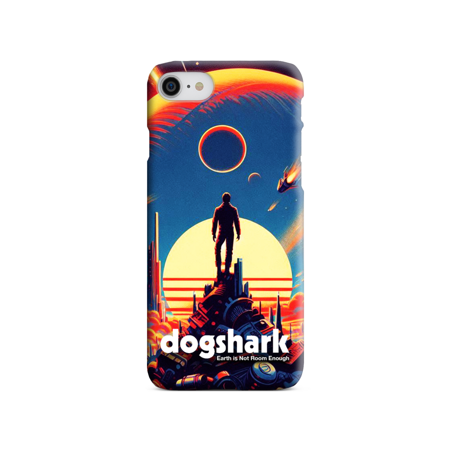 Dogshark - Earth is Not Room Enough Slim Phone Case