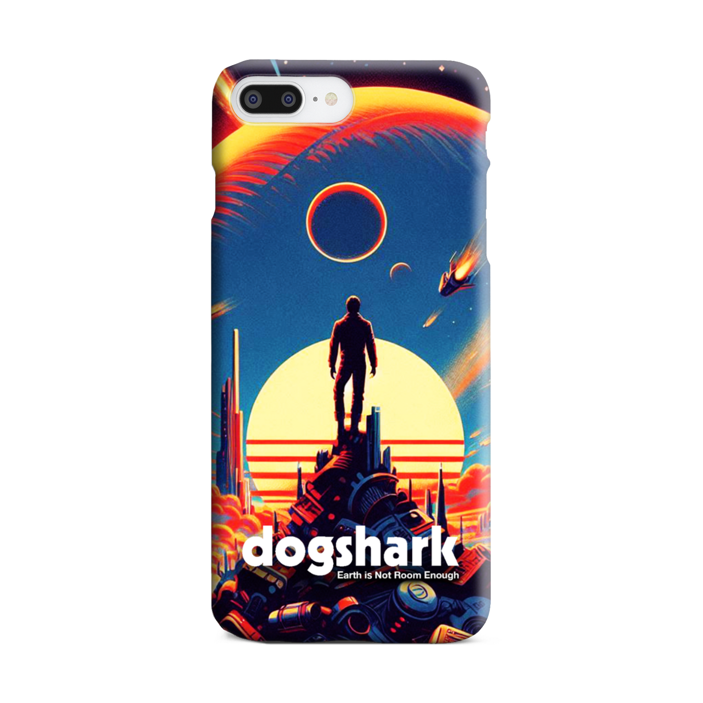 Dogshark - Earth is Not Room Enough Slim Phone Case