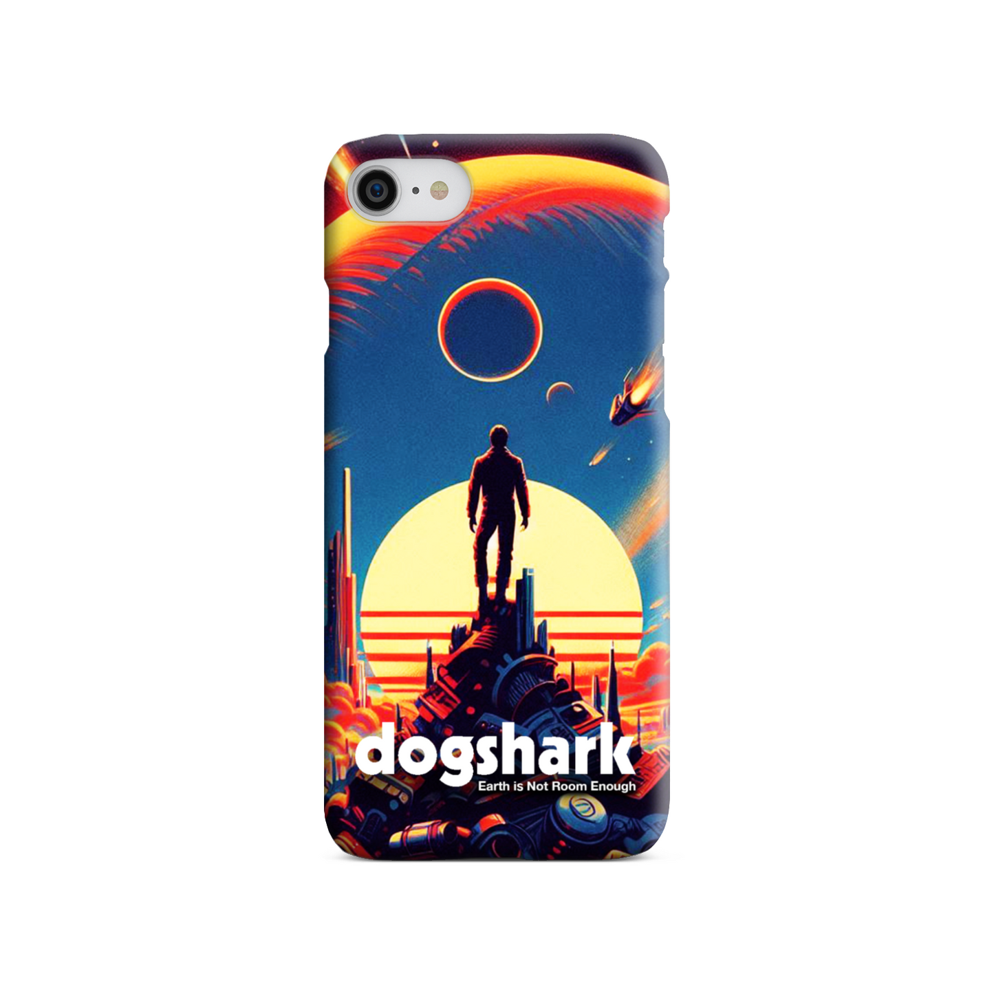 Dogshark - Earth is Not Room Enough Slim Phone Case