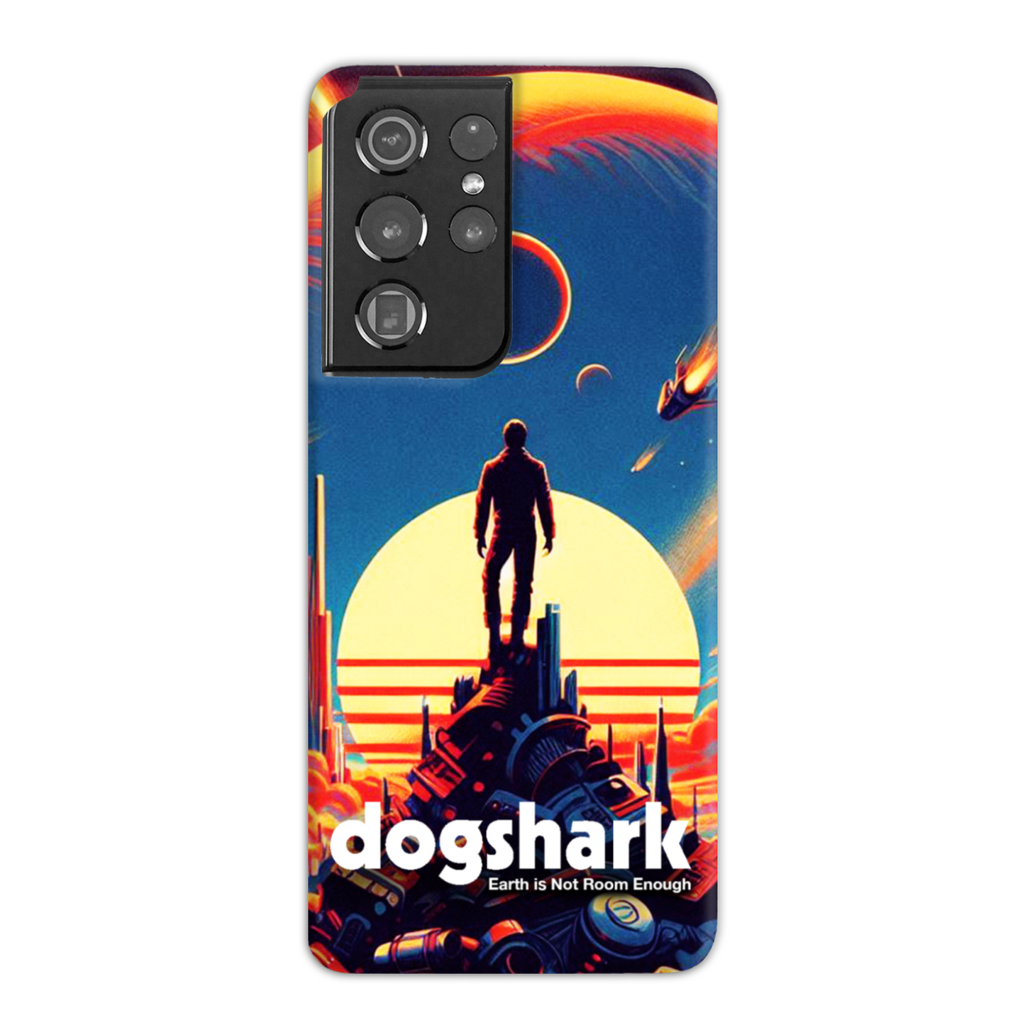 Dogshark - Earth is Not Room Enough Slim Phone Case