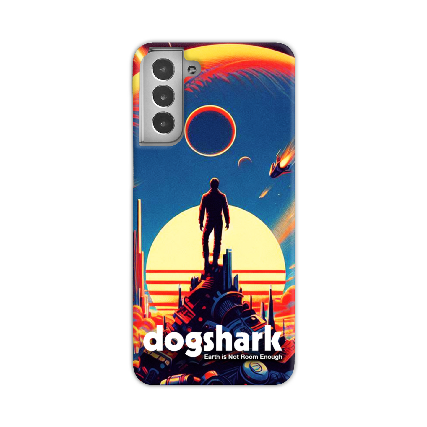 Dogshark - Earth is Not Room Enough Slim Phone Case