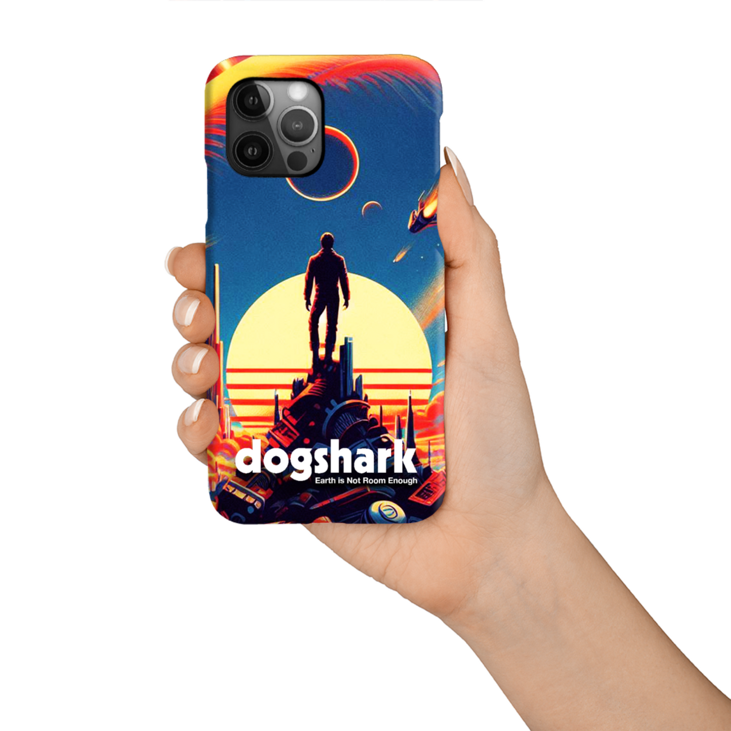 Dogshark - Earth is Not Enough Tough Phone Case