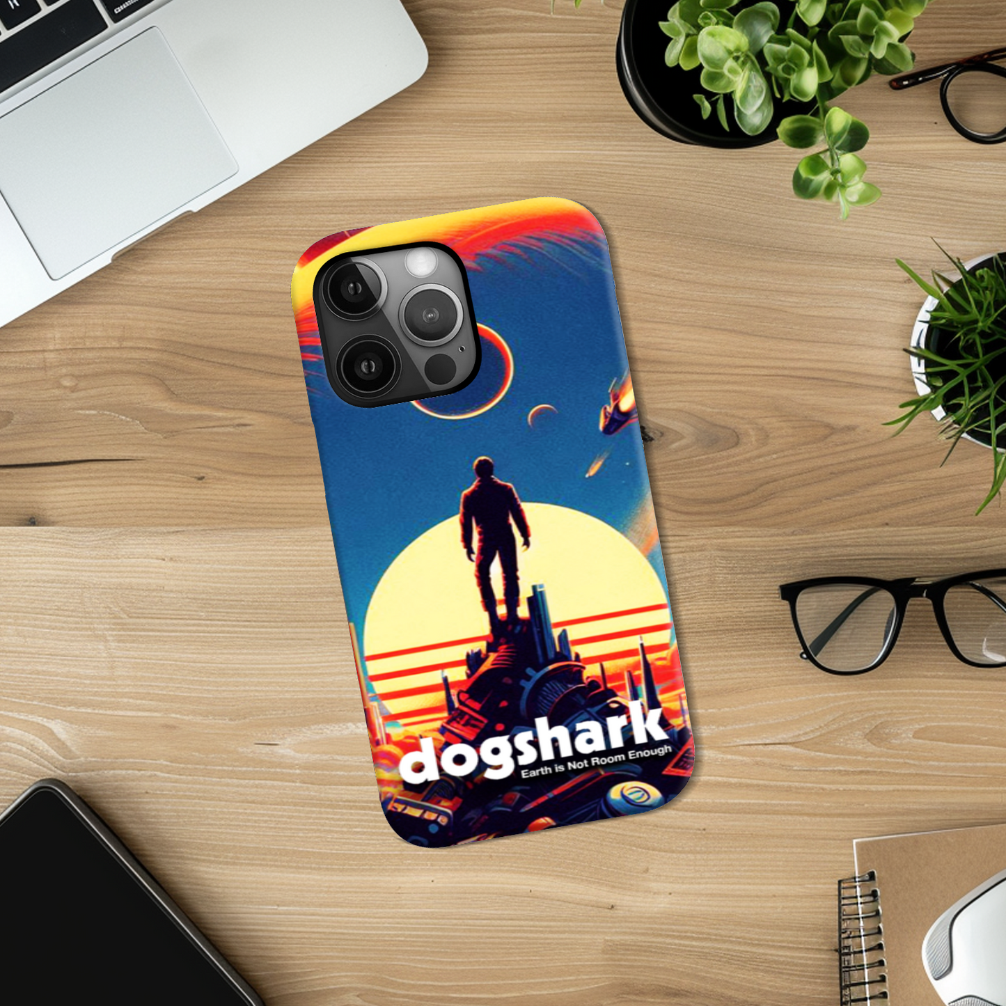 Dogshark - Earth is Not Enough Tough Phone Case