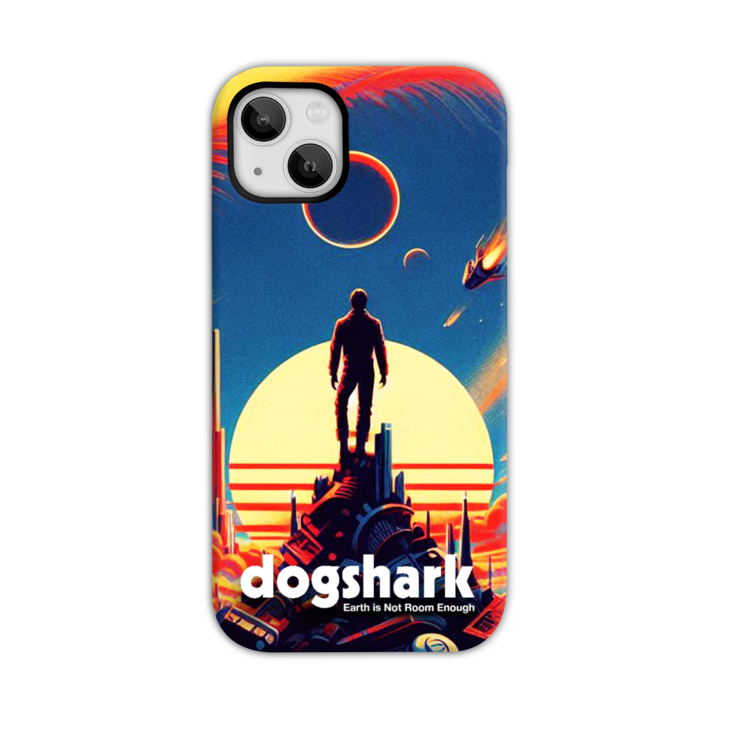 Dogshark - Earth is Not Enough Tough Phone Case