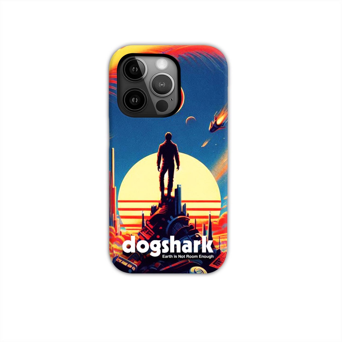 Dogshark - Earth is Not Enough Tough Phone Case