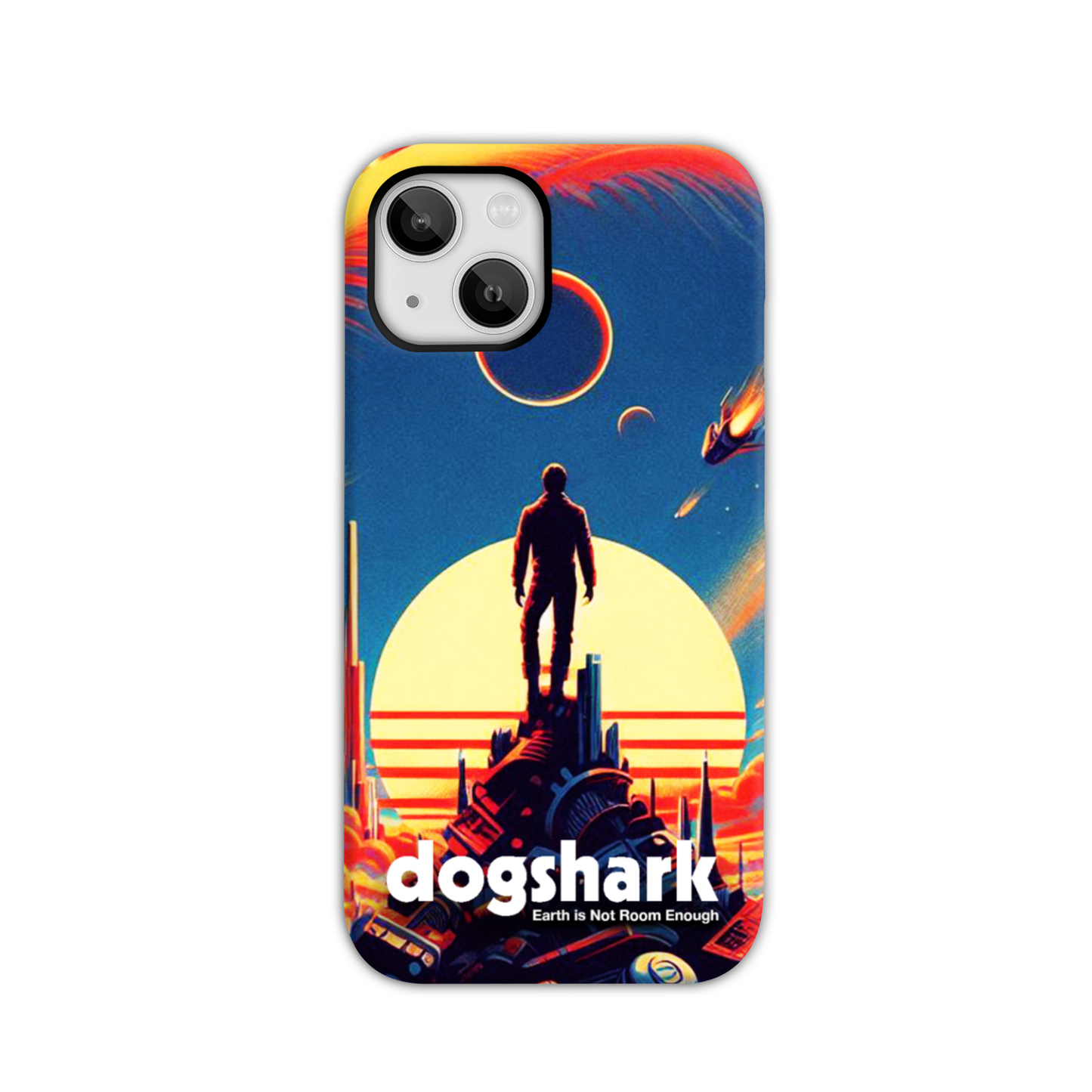 Dogshark - Earth is Not Enough Tough Phone Case