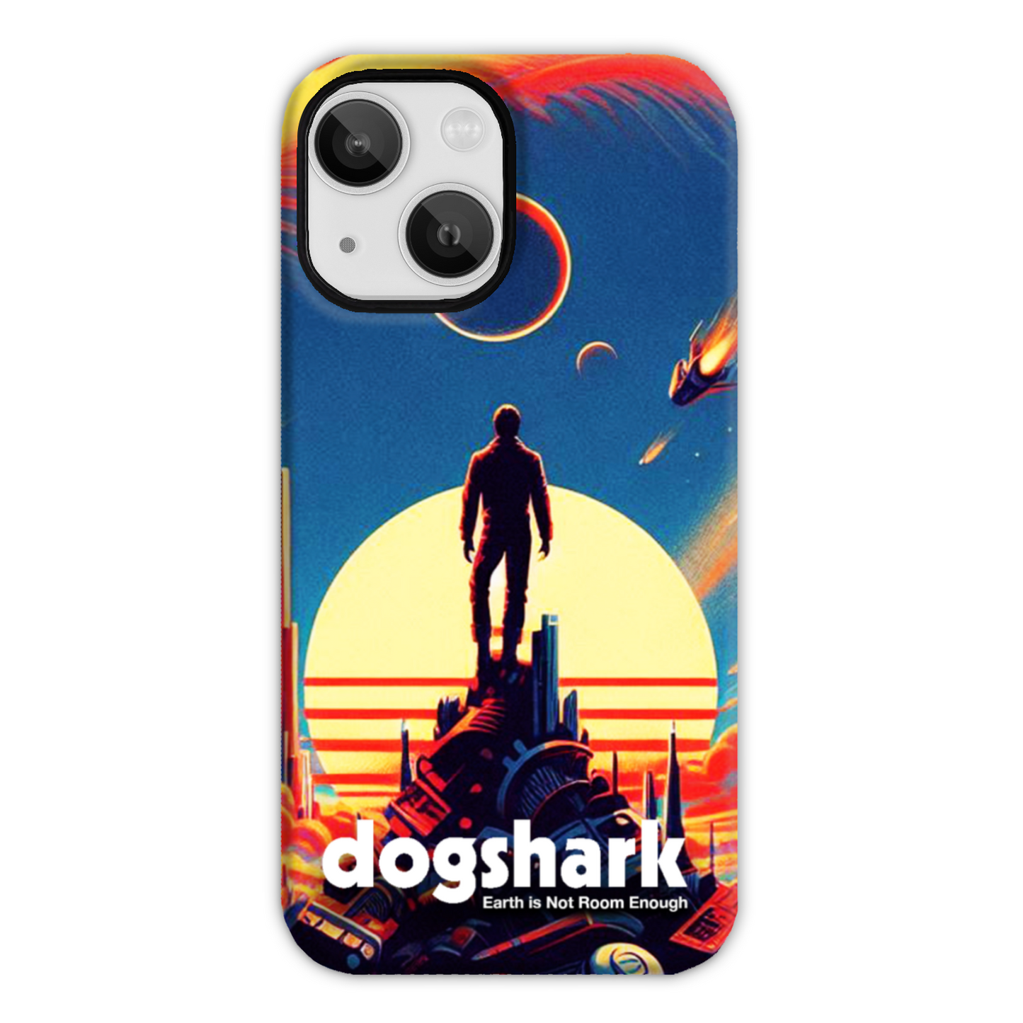 Dogshark - Earth is Not Enough Tough Phone Case