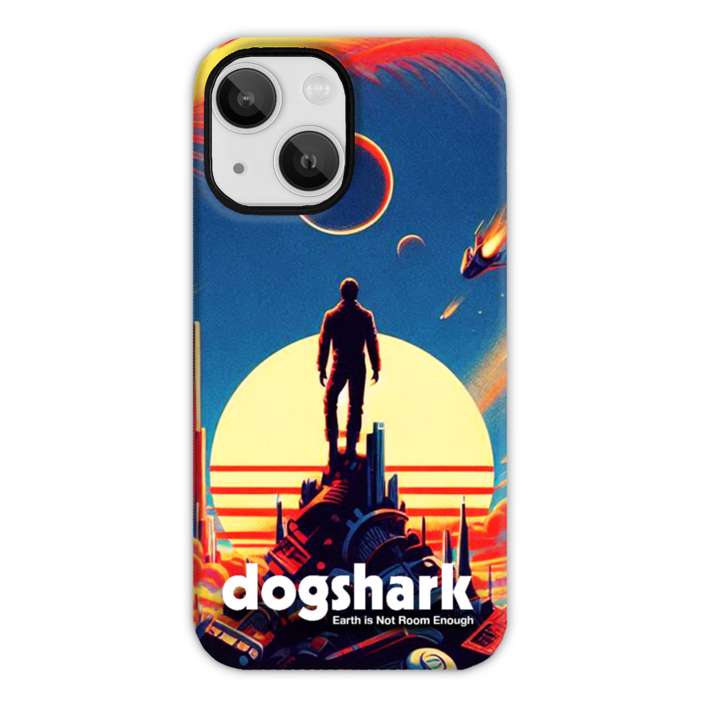 Dogshark - Earth is Not Enough Tough Phone Case