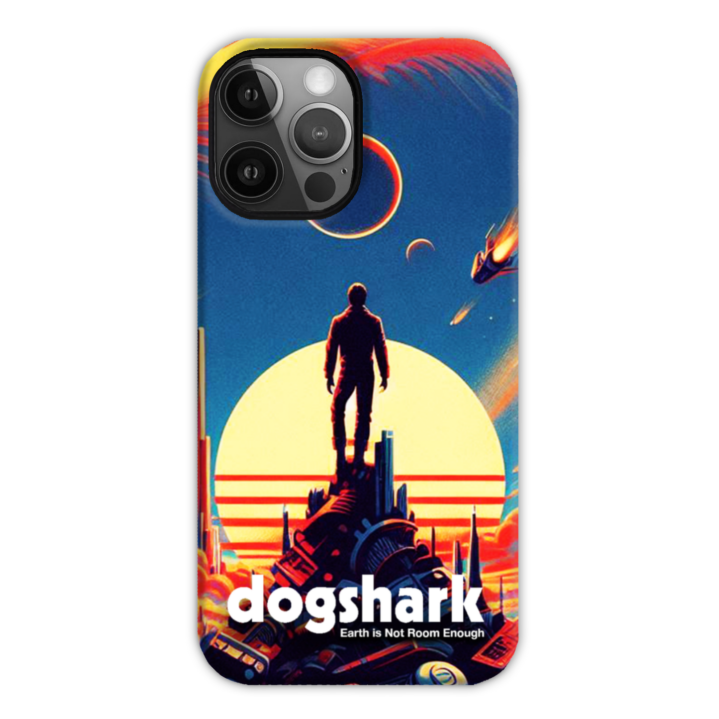 Dogshark - Earth is Not Enough Tough Phone Case