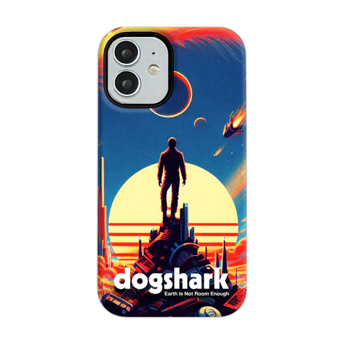 Dogshark - Earth is Not Enough Tough Phone Case