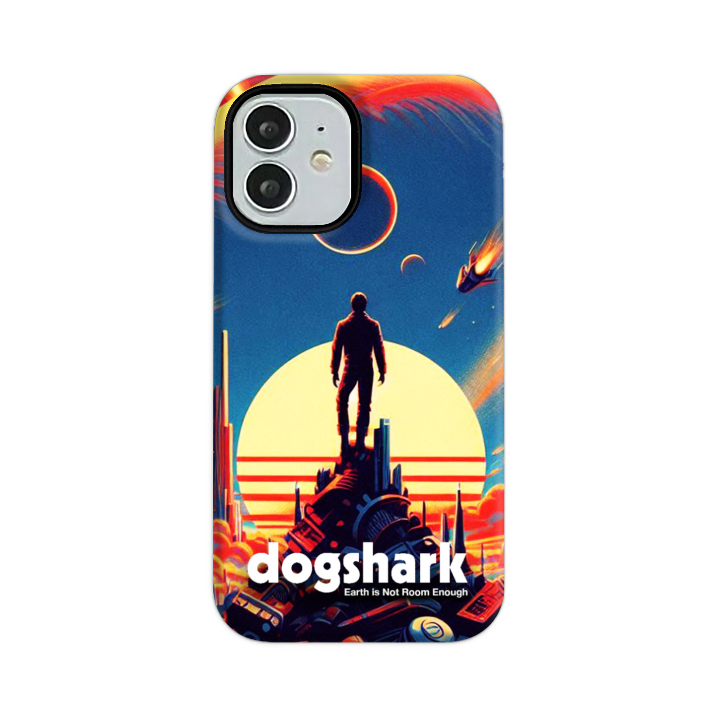 Dogshark - Earth is Not Enough Tough Phone Case