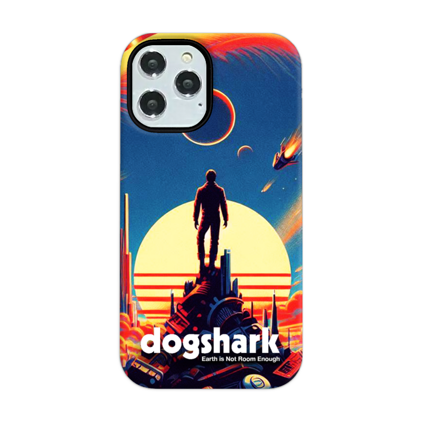 Dogshark - Earth is Not Enough Tough Phone Case