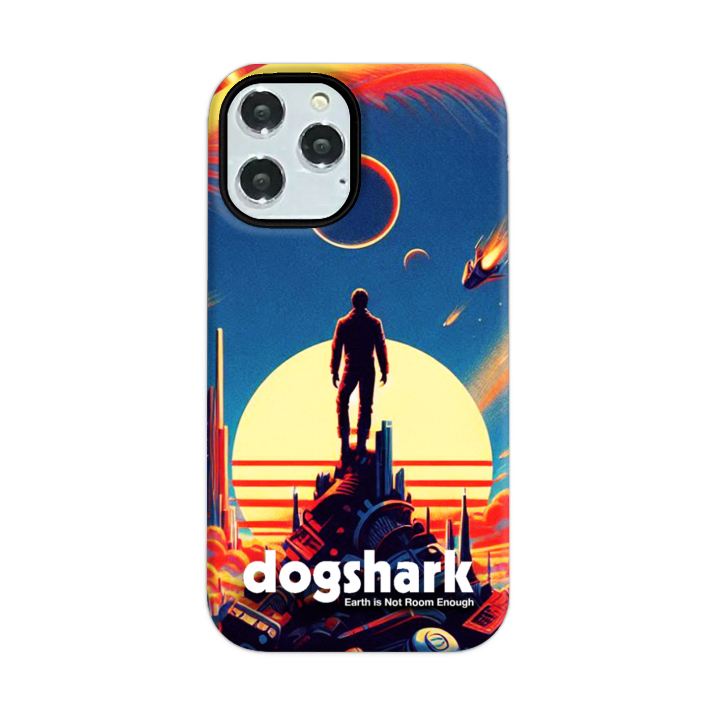 Dogshark - Earth is Not Enough Tough Phone Case