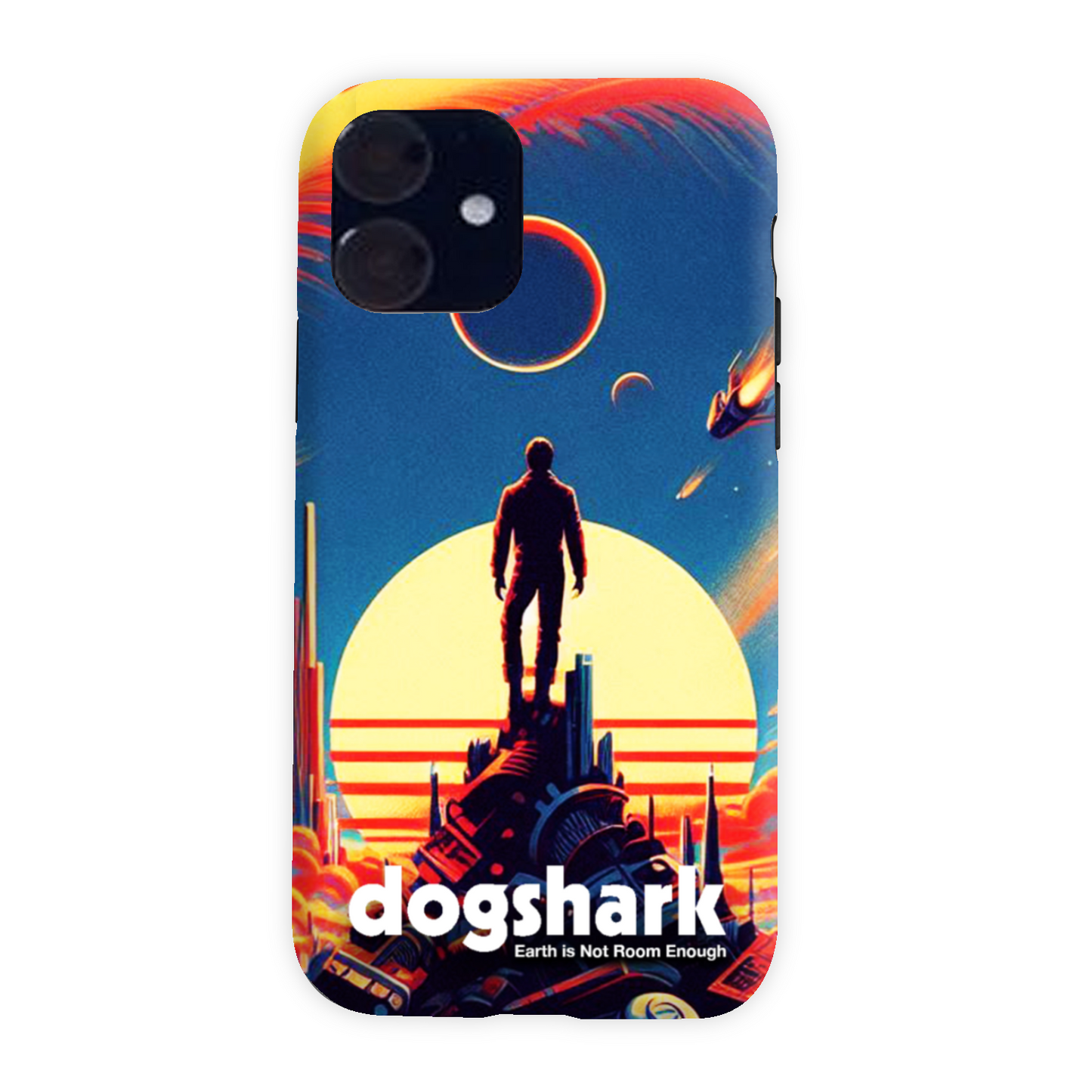 Dogshark - Earth is Not Enough Tough Phone Case