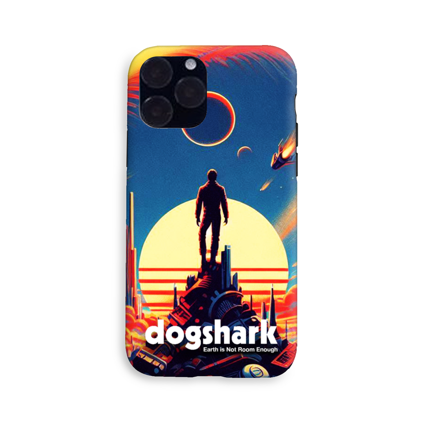 Dogshark - Earth is Not Enough Tough Phone Case