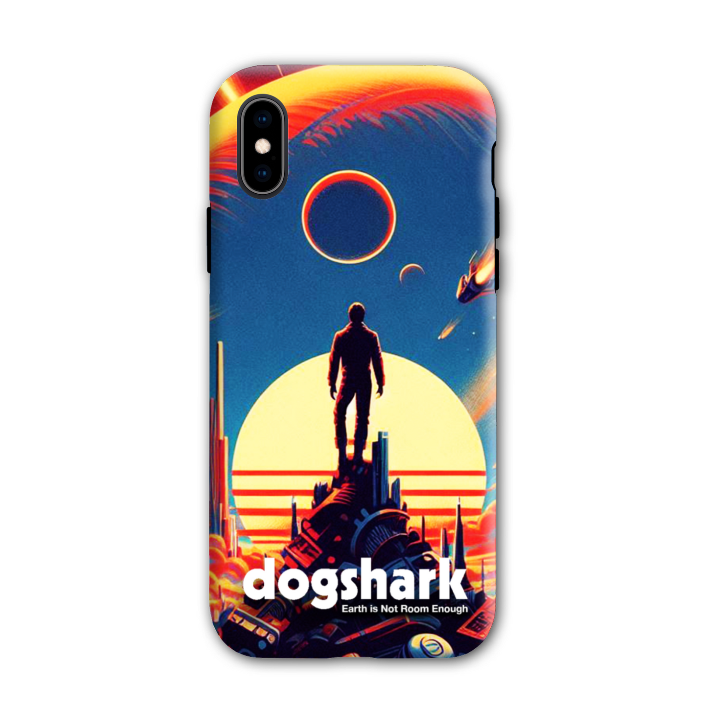 Dogshark - Earth is Not Enough Tough Phone Case