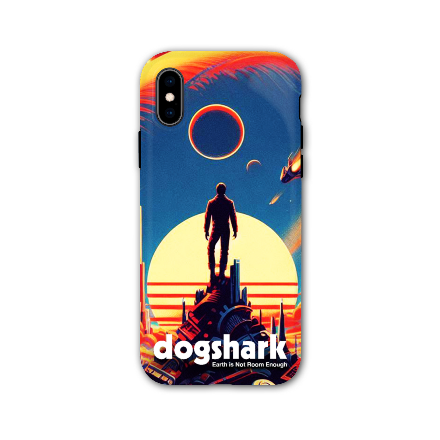 Dogshark - Earth is Not Enough Tough Phone Case