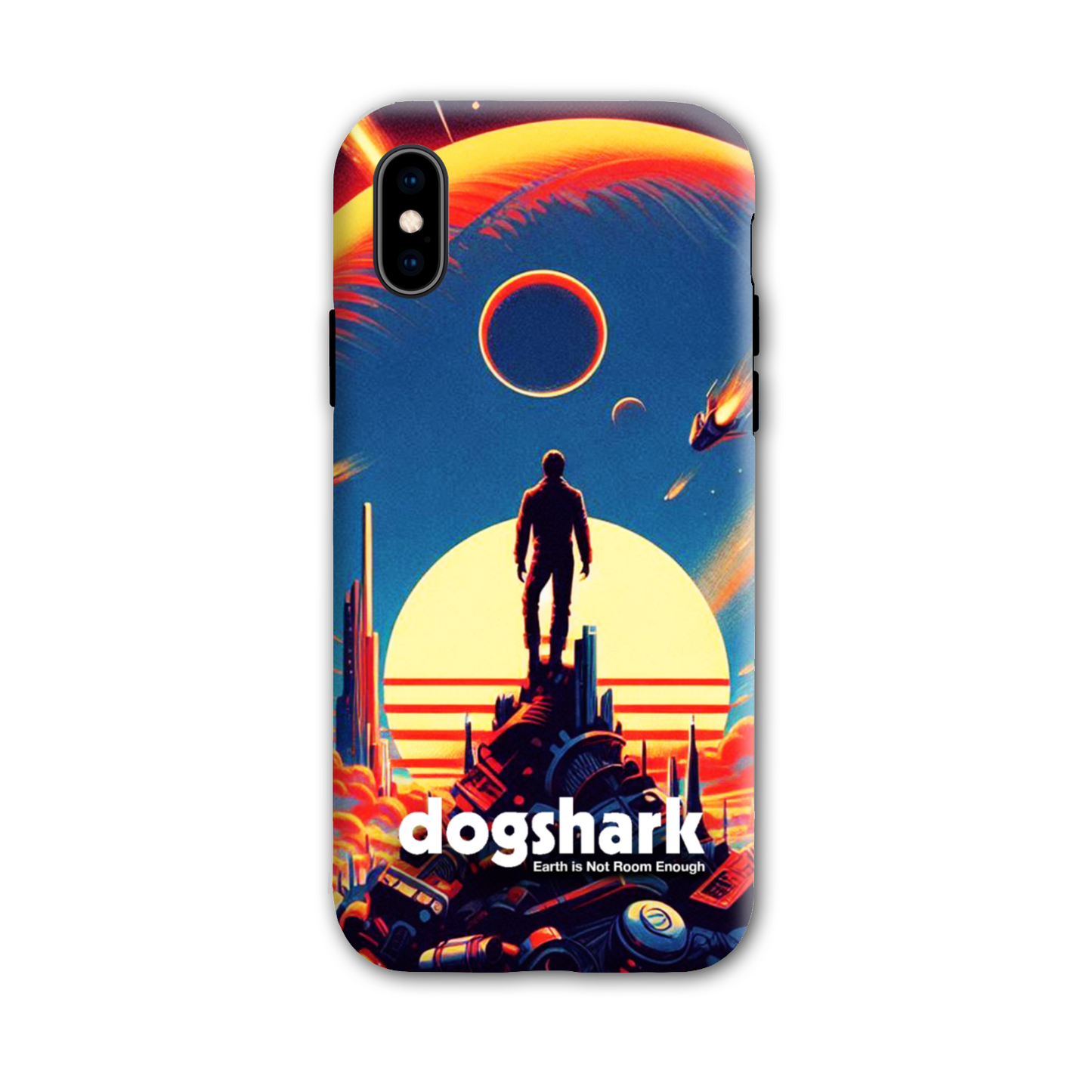 Dogshark - Earth is Not Enough Tough Phone Case